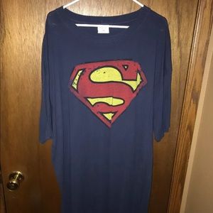 Men’s Superman T-Shirt, 3XLT Tall